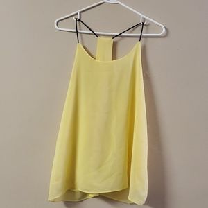Yellow tank